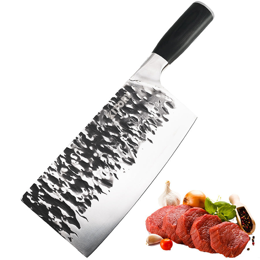 Kitchen Knife Heavy Duty Meat Cleaver 8 Inch Sharp Chinese Chefs