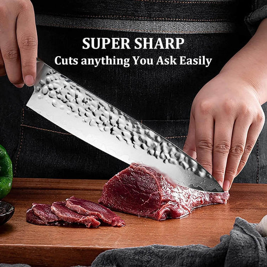 High Quality Damascus Chef Knife: Uniting Craftsmanship and Performance - KITORY Cutlery