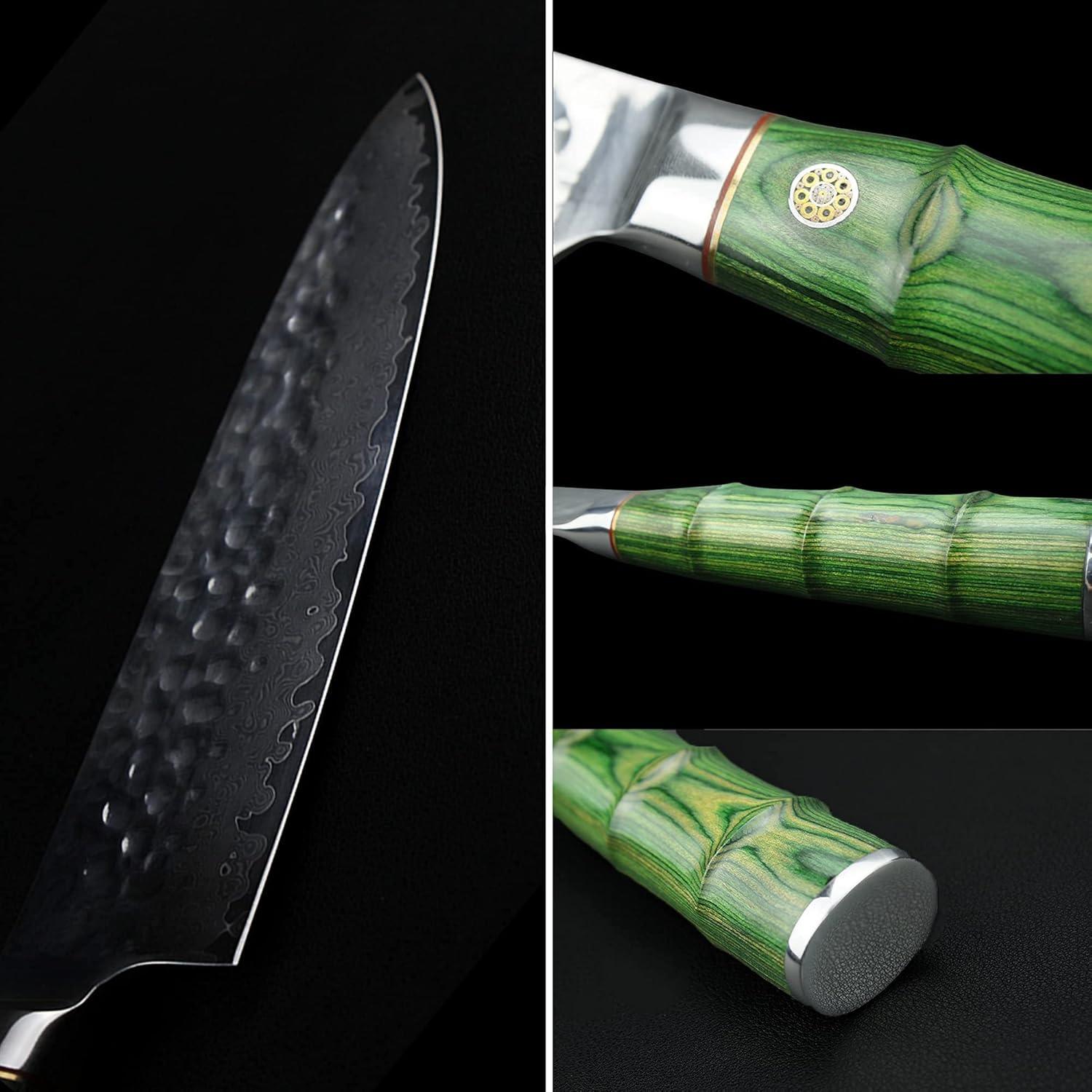 Kitory 8'' Damascus Chef Knife - KITORY Cutlery