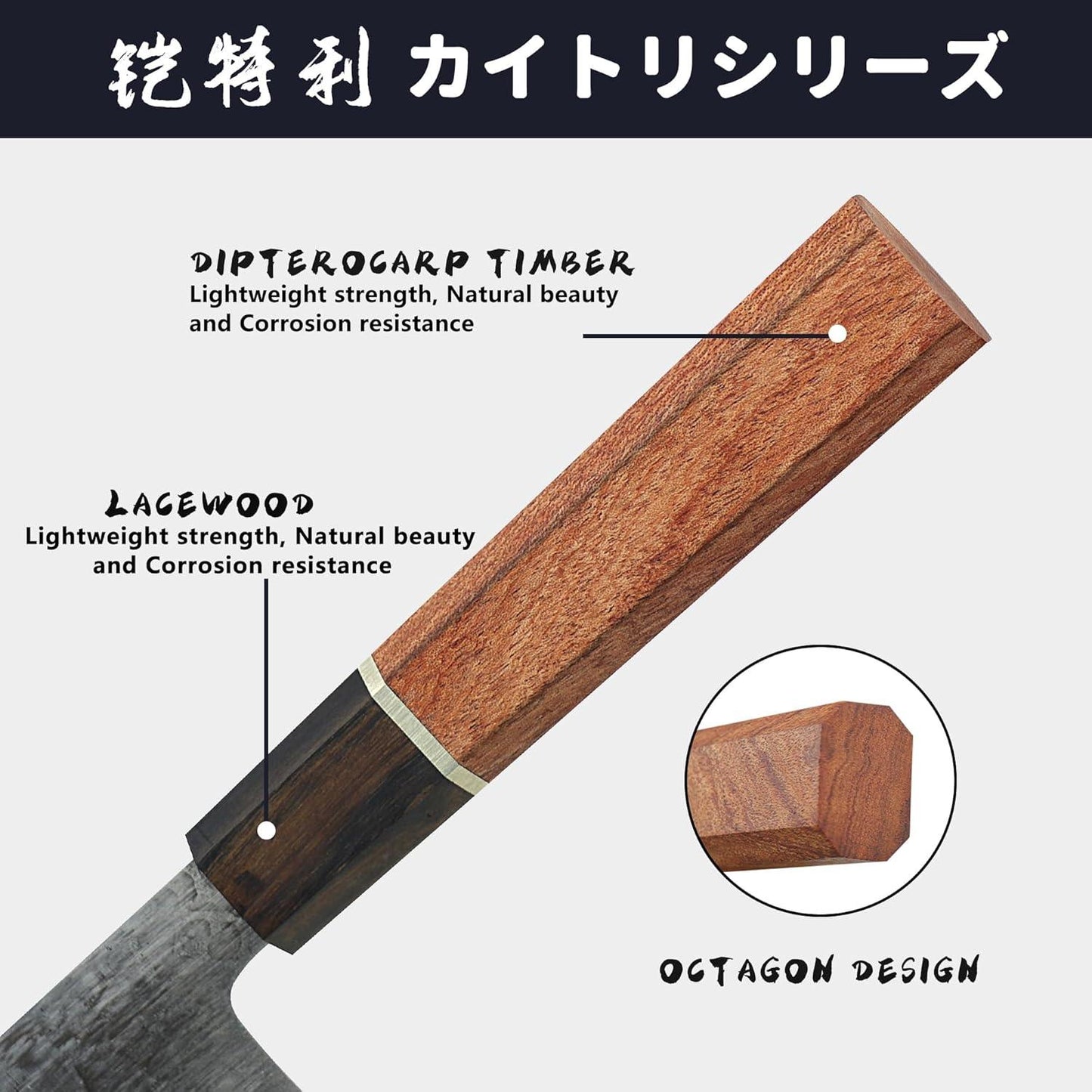 Kitory 8'' Kiritsuke Chef's Knife - KITORY Cutlery