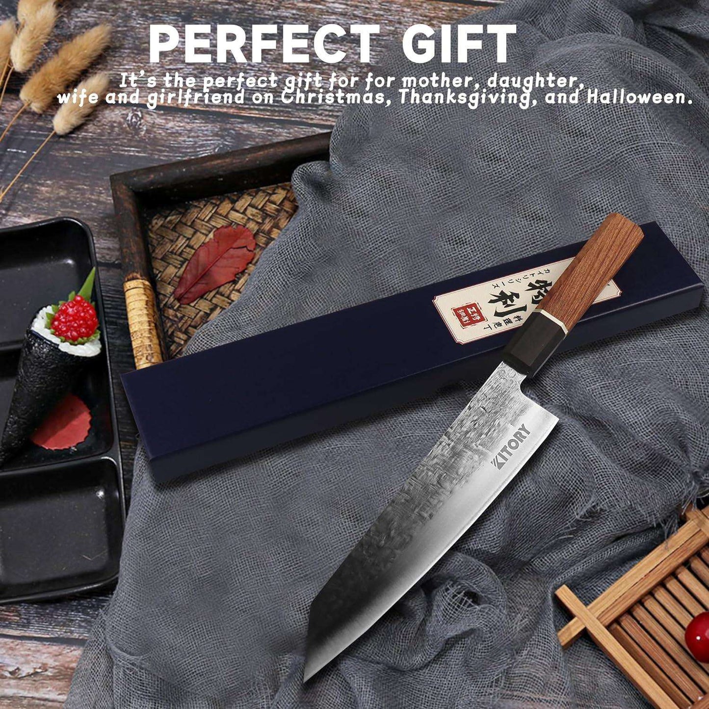 Kitory 8'' Kiritsuke Chef's Knife - KITORY Cutlery