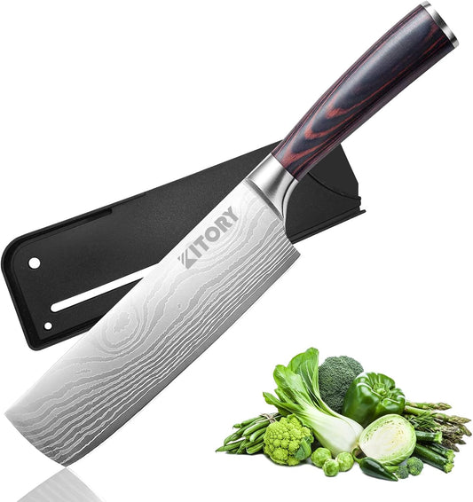 Kitory 7'' Nakiri Knife, Japanese Chef Knife