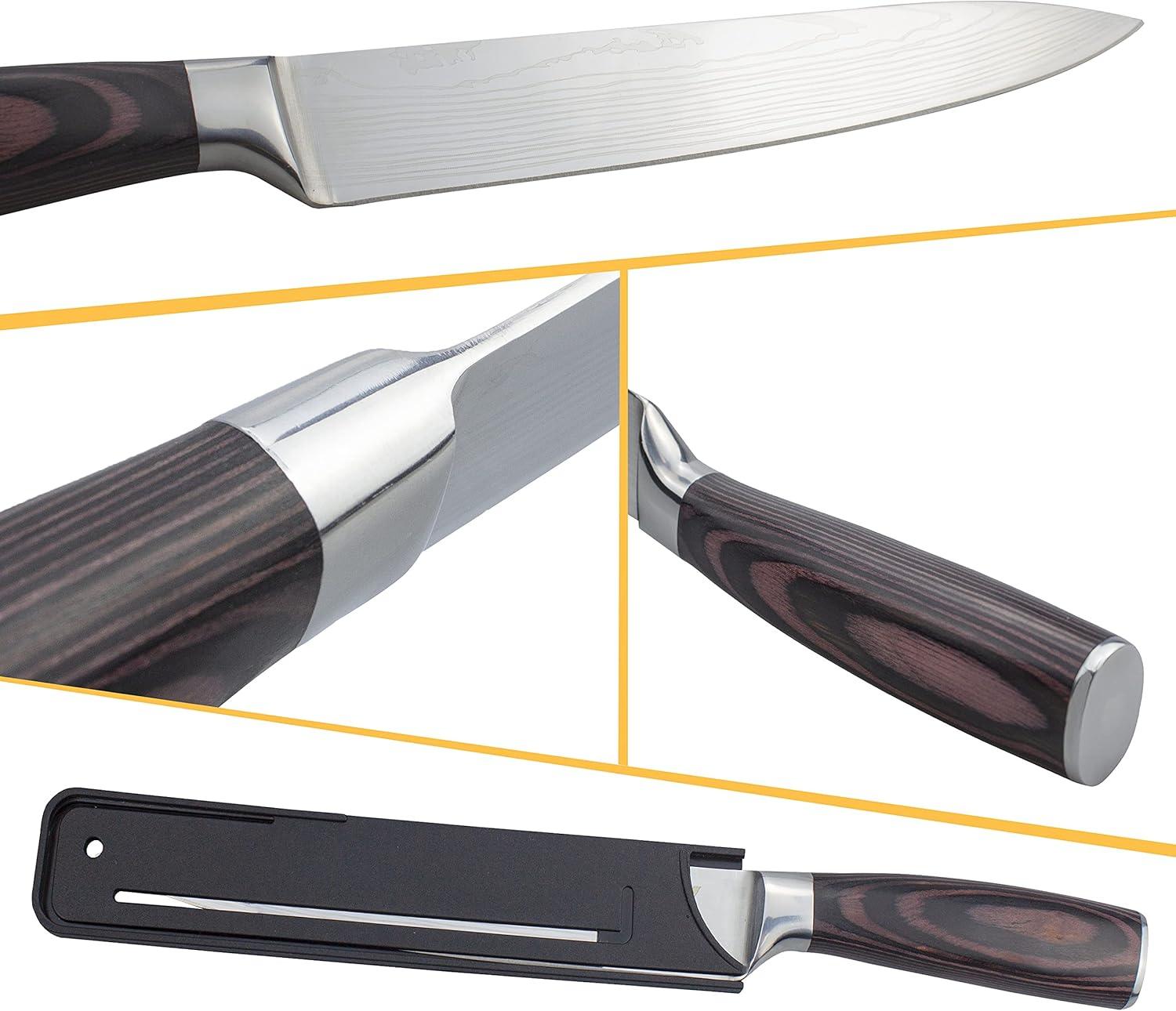 Kitory 8'' Carving Knife with Sheath - KITORY Cutlery