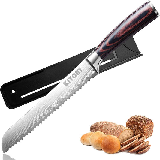 Kitory 8'' Bread Knife - KITORY Cutlery