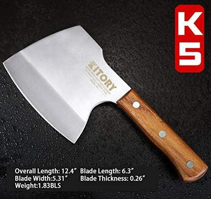 Kitory 6.3'' Butcher Axe Bone Chopper - KITORY Cutlery