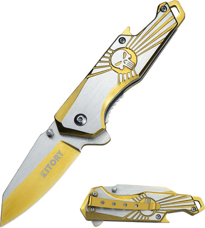 Kitory 2.3'' Multi-Purpose Outdoor Folding Pocket Knife