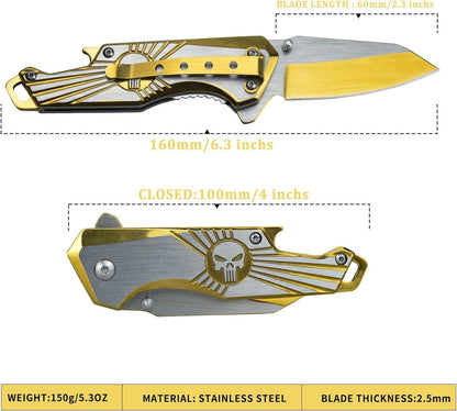 Kitory 2.3'' Multi-Purpose Outdoor Folding Pocket Knife