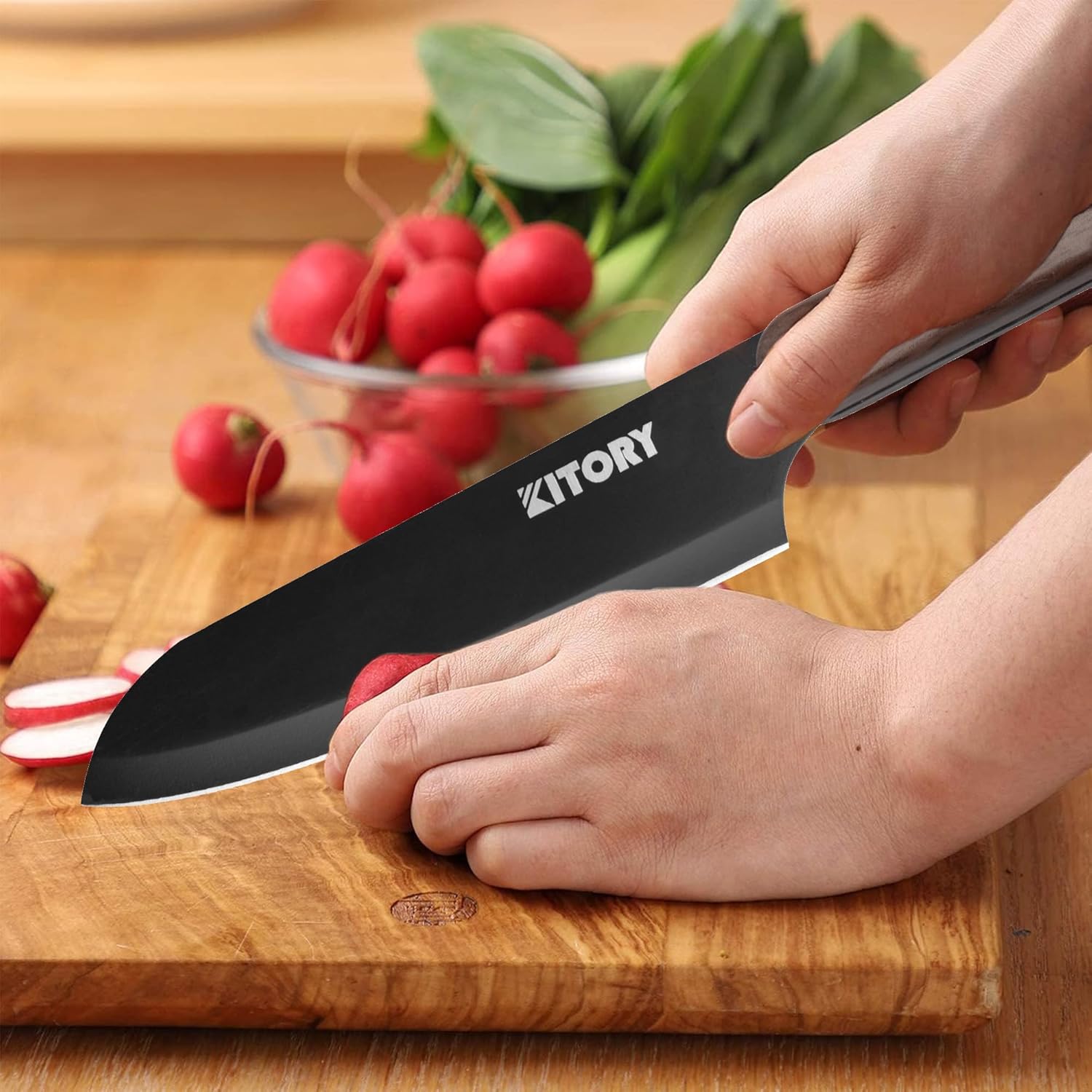 Kitory 7.5'' Santoku Chef Knife - KITORY Cutlery