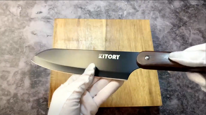 Kitory 7.5'' Ultra Sharp Santoku Knife